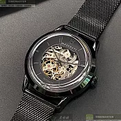 MASERATI瑪莎拉蒂精品錶,編號：R8823133002,42mm圓形黑精鋼錶殼黑色錶盤米蘭深黑色錶帶
