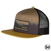 【西班牙BUFF】卡車帽/ BF122608-325/防曬帽/遮陽帽/鴨舌帽/板帽 L-XL 鋼鐵深棕