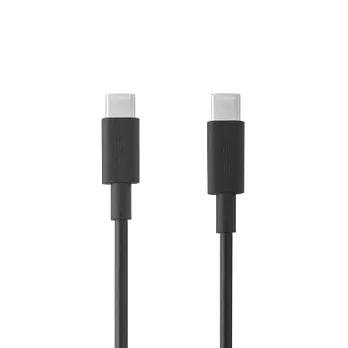 ASUS 原廠 USB-C to C 傳輸充電線 / 0.9M - 黑色 (台灣公司貨) 單色