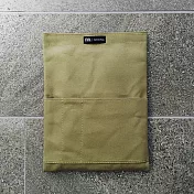【Rolling-ave.】Canvas bag 磁吸帆布平板電腦保護袋12.9吋 淺綠