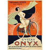 義大利 IFI 海報/包裝紙 ONYX自行車廣告