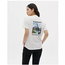 National Geographic 中性 BRACHIO ARTWORK H/TEE 短袖T恤 白 90 白