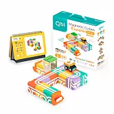 Qbi 益智磁吸軌道玩具-成長探索系列-幼幼基礎組