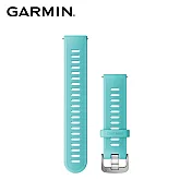GARMIN Quick Release 20mm 替換錶帶  奔放藍矽膠錶帶
