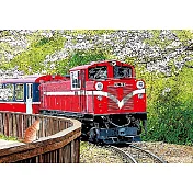 【台製拼圖】 s108-006 林宗範鐵道系列 - 迎接春的到來 (小108片) 拼圖