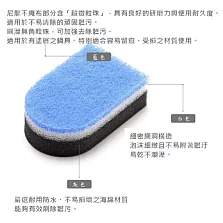 【PRESSENCE】日本多用途專業清潔海綿 (日本製造) 食器‧不沾鍋具/琺瑯鍋具用