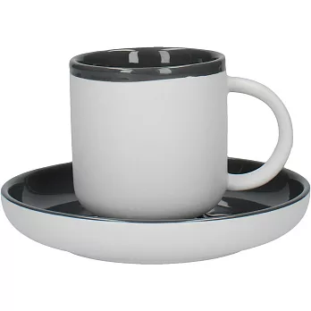 《CreativeTops》冷灰濃縮咖啡杯碟組 | 義式咖啡杯 午茶杯