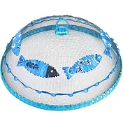 《EXCELSA》棕櫚纖維菜罩(魚) | 菜傘 防蠅罩 防塵罩 蓋菜罩