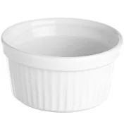 《EXCELSA》白陶布丁烤杯(11cm) | 點心烤模