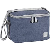 《IBILI》肩背保冷袋(灰藍5L) | 保溫袋 保冰袋 野餐包 野餐袋 便當袋