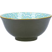 《KitchenCraft》陶製餐碗(浪紋灰) | 飯碗 湯碗