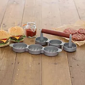 《KitchenCraft》三格迷你漢堡肉壓模