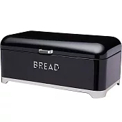 《KitchenCraft》Lovello麵包收納盒(黑) | 麵包收納籃 食物盒