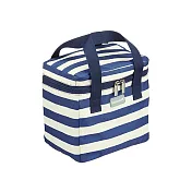 《KitchenCraft》點心保冷袋(條紋藍4.9L) | 保溫袋 保冰袋 野餐包 野餐袋 便當袋
