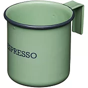 《KitchenCraft》復古琺瑯濃縮咖啡杯(綠75ml)