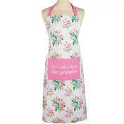 《KitchenCraft》平口單袋圍裙(玫瑰) | 廚房圍裙 料理圍裙 烘焙圍裙