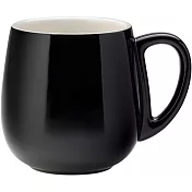 《Utopia》寬肚瓷製馬克杯(黑420ml) | 水杯 茶杯 咖啡杯