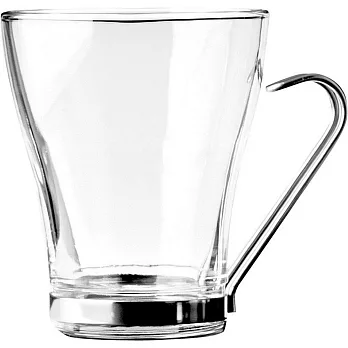 《Utopia》鋼座玻璃杯(200ml) | 水杯 茶杯 咖啡杯