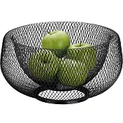 《KELA》鏤空水果籃(黑L) | 水果盤 水果籃
