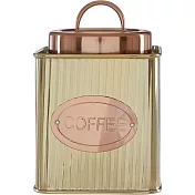 《Premier》Prescott咖啡密封罐(金600ml) | 保鮮罐 咖啡罐 收納罐 零食罐 儲物罐