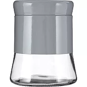 《Premier》旋蓋玻璃收納罐(灰800ml) | 收納瓶 儲物罐 零食罐