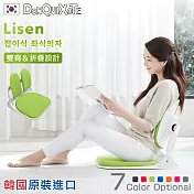 【DonQuiXoTe】韓國原裝Lisen雙背和室椅(可折疊易攜)-7色可選 黑