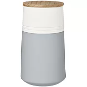 《RADER》雙色手工石陶收納罐(900ml) | 收納瓶 儲物罐 零食罐