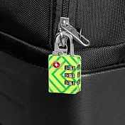 《TRAVELON》TSA三碼防盜密碼鎖(幾何) | 防盜鎖 安全鎖 行李箱鎖
