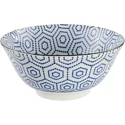 《Tokyo Design》瓷製餐碗(六角紋繪15.3cm) | 飯碗 湯碗