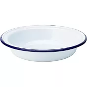 《Utopia》琺瑯餐盤(藍19cm) | 餐具 器皿 盤子