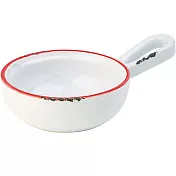 《Utopia》復古長柄石陶餐碗(紅11cm) | 飯碗 湯碗