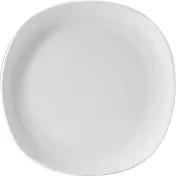 《Utopia》瓷製餐盤(白20cm) | 餐具 器皿 盤子