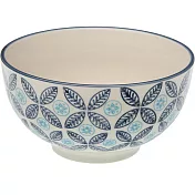 《VERSA》陶製餐碗(圓葉藍12.8cm) | 飯碗 湯碗