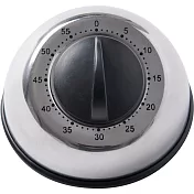 《EXCELSA》圓形發條計時器(銀) | 廚房計時器
