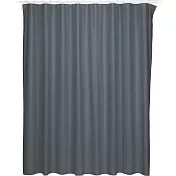 《KELA》Largo防水浴簾(黑180cm) | 乾溼分離 浴室隔簾