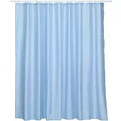 《KELA》簡約防水浴簾(藍180cm) | 乾溼分離 浴室隔簾