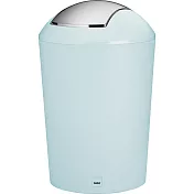 《KELA》搖擺蓋垃圾桶(淡藍1.7L) | 回收桶 廚餘桶