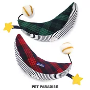 【PET PARADISE】寵物玩具-寵物天堂 月亮格紋紅 (帶貓薄荷)