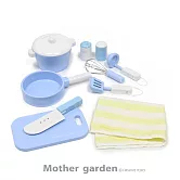【日本Mother Garden】廚具-10件工具組 藍