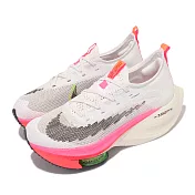 Nike 慢跑鞋 Zoom Alphafly Next 女鞋 氣墊 避震 路跑 馬拉松 東奧配色 白 粉 DJ5456-100 23.5cm WHITE/PINK