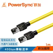 群加 PowerSync CAT.8 40Gbps超高速網路線/1M(L8GK4010)
