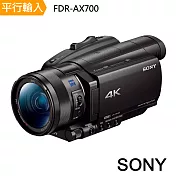 SONY FDR AX700攝影機*(平行輸入)-送大吹球清組+硬式保護貼 AX700