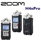 ZOOM H4n PRO 專業級 四軌 X/Y麥克風 頂級手持錄音 麥克風錄音筆 公司貨保固2年