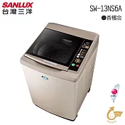 SANLUX 台灣三洋 媽媽樂13kg 超音波定頻單槽洗衣機 SW-13NS6A