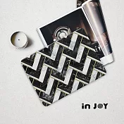 INJOYmall for iPad mini5 系列 Smart cover皮革平板保護套 附筆槽 大理石款