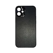【LOTUS】iphone 12 mini 全包防摔皮革保護殼 爵士黑