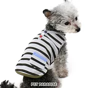 【PET PARADISE】寵物衣服-三色扣條紋灰 DSS