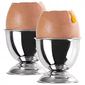 《IBILI》不鏽鋼蛋杯2入 | 雞蛋杯 蛋托 早午餐 餐具