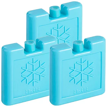《IBILI》方形保冷劑3入(60ml) | 冰袋 保冰磚 保冰劑