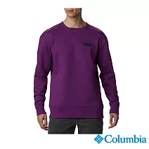 Columbia 哥倫比亞 男款- 撞色刷毛長袖上衣 UAE21540 S 亞規 紫色